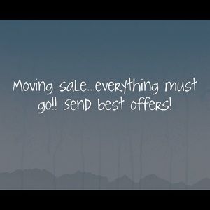 Everything must go!!